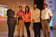   presenter   Dheeraj Kunzru   winner   Awards Initiative by a News Channel Telugu   TV 9.
